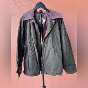 Free People Waxed Cotton Barn Jacket
